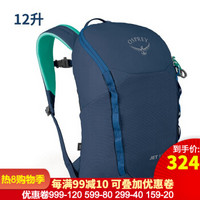 OSPREY JEY新款淘气鬼儿童书包12L/18L小学生轻便双肩背包男女 蓝色12L O/S