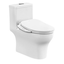 惠达（HUIDA）卫浴智能马桶组合机智能坐便盖板虹吸马桶 6189+HT5-R(紫外线杀菌）