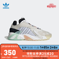 阿迪达斯官网 adidas 三叶草 STREETBALL W 女子经典运动鞋FV2537 白/冰薄荷绿/粉 36.5(225mm)
