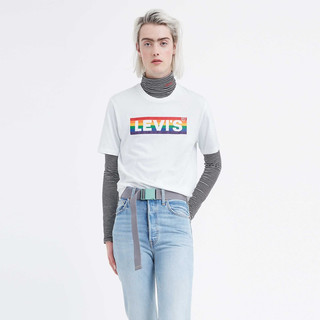 Levi's 李维斯 Pride彩虹系列 男女款圆领短袖T恤 24671-0022