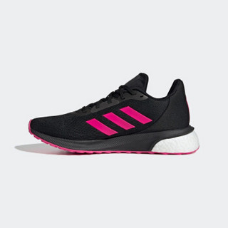 阿迪达斯官网 adidas ASTRARUN W 女鞋跑步运动鞋EG5833 黑色/玫粉 37(230mm)