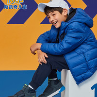 Skechers斯凯奇男童冬季高帮魔术贴耐磨保暖雪地靴93740L