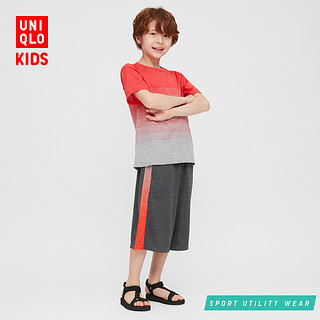 优衣库 童装/男童/女童 DRY-EX短裤 426861 UNIQLO 深灰色 110cm