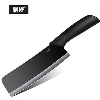 利瓷 lc1024 陶瓷菜刀 黑色 16.5cm