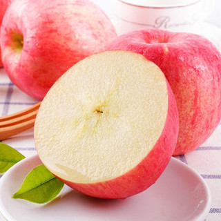 【甜果源】陕西洛川红富士苹果 冰糖心脆甜高山丑苹果 新鲜水果 京东生鲜 3斤