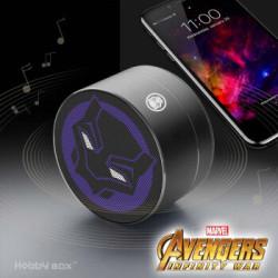 SNBMW 金陵声宝 漫威hobby box无线蓝牙音箱车载小钢炮低音炮手机电脑通用桌面音响复仇者联盟黑豹