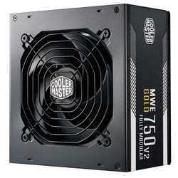 CoolerMaster 酷冷至尊 额定750W MWE750 V2 金牌全模组电源