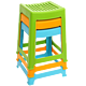 CHAHUA 茶花 加厚家用塑料凳子防滑高凳矮凳成人客厅卫生间浴室便携餐桌凳