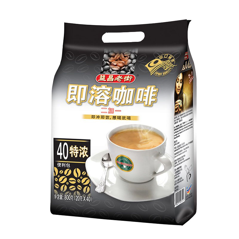 AIK CHEONG 益昌 二加一即溶咖啡 20g*40条