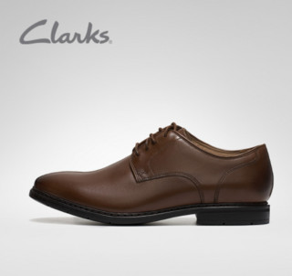 clarks 其乐 261c348m027 男士正装皮鞋 棕褐色 40