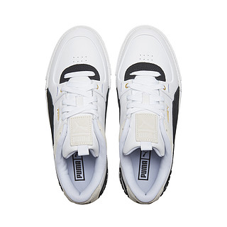 PUMA 彪马 373080 CALI SPORT HERITAGE 女子厚底休闲鞋 彪马白/黑色 37码