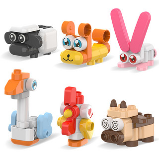 BLOKS 布鲁可积木 大眼睛系列 21007 农场好朋友