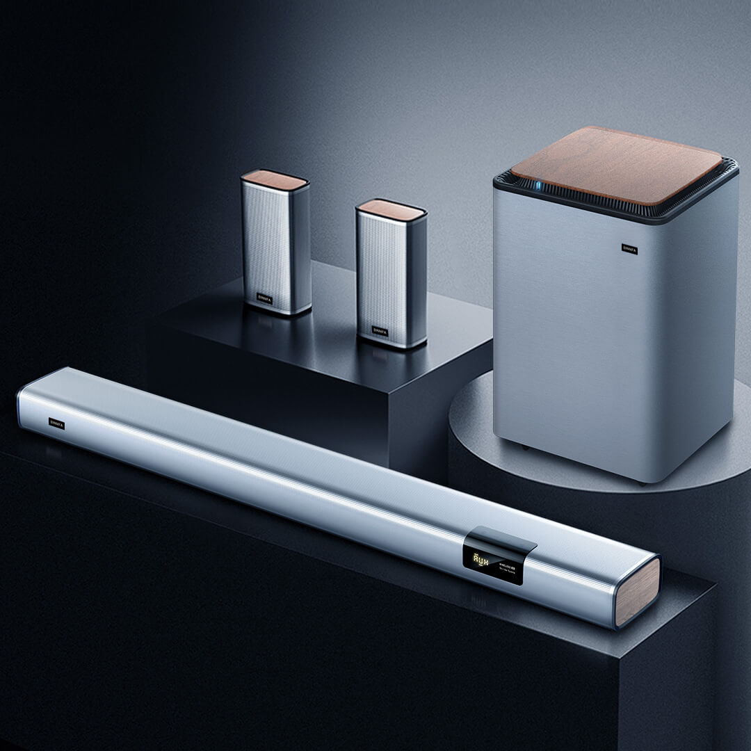 binnifa电视投影专用51家庭影院回音壁重低音环绕音响