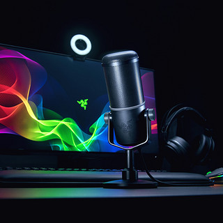 雷蛇（Razer）魔音海妖 X 电容式直播降噪雷蛇麦克风