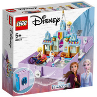 LEGO 乐高 Disney迪士尼公主系列  2020年 1月新品 5岁 （预售专享） 安娜和艾莎的故事书大冒险 43175