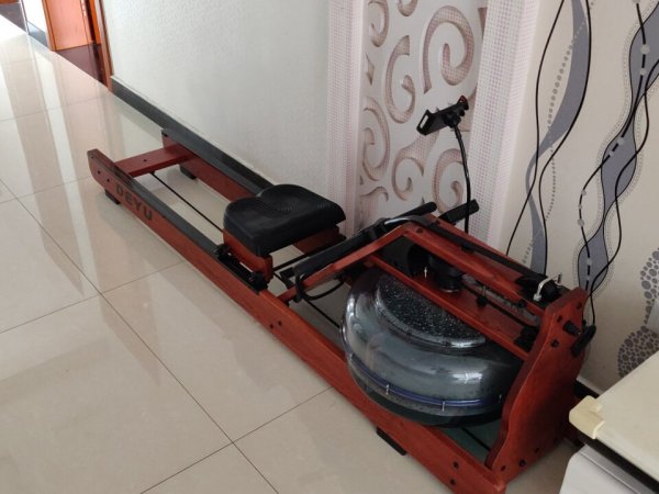 deyu德钰001划船机白蜡木双轨旗舰版