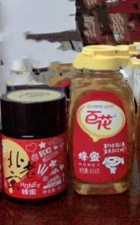 觉得百花不太好。蜂蜜有淡淡的白糖味道，也