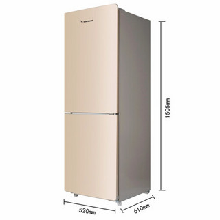 双鹿（SONLU）BCD-180WYD 180升双门冰箱