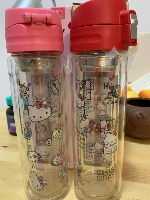 Kitty杯子超级可爱，选择障碍，买了两