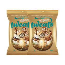Whittakers 惠特克 跳跳糖牛奶巧克力  180g*2袋 *2件