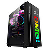 i FOR GAME 游戏悍将  OMG2-ATX RGB ATX机箱 半侧透 黑色