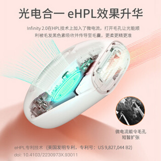 Silk'n 丝可脱毛仪 家用微电流激光脱毛器 女士剃毛器 除毛器女 silkn脉冲光 进口脱毛机 infinty2.0