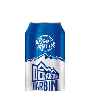 哈尔滨（Harbin）英雄联盟LPL毕业季寝室罐 冰纯啤酒 500ml*12听