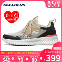 Skechers斯凯奇男鞋一脚蹬男时尚透气轻便休闲运动鞋跑步鞋232155