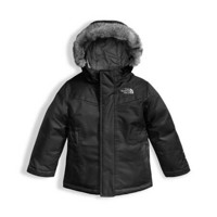 The North Face北面羽绒服女童连帽大衣NF0A34WS BLACK 2T