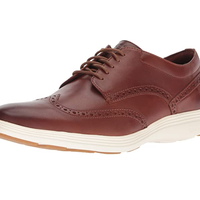 歌涵 COLE HAAN Grand Tour Wing 男士牛津布皮鞋 Woodbury US 7