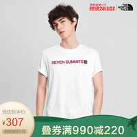 TheNorthFace北面短袖T恤情侣款户外舒适透气上新|4NDF FN4/白色 S