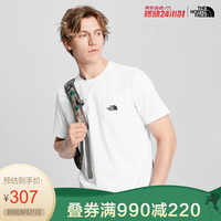 TheNorthFace北面短袖T恤情侣户外舒适透气上新|4NEV FN4/白色 XXL
