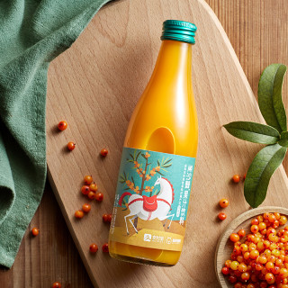 商品蚂蚁森林×淘宝心选 沙棘汁产地直送补充维c 300ml*10瓶
