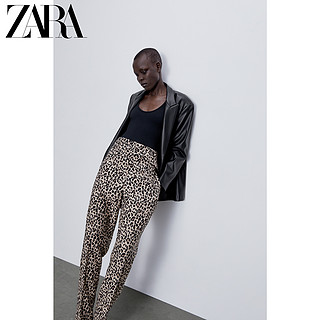 ZARA【打折】女装 动物纹印花裤 02753026051