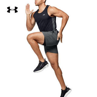 安德玛官方UA Speed Stride男子运动背心Under Armour1326537 黑色003 XXL