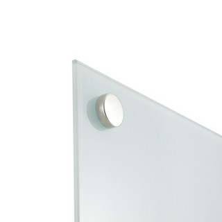 齐心（Comix）60*90cm易写易擦挂墙式磁性钢化玻璃白板写字板办公会议白板记事涂鸦板 BB7635