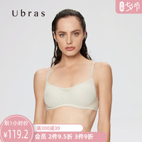 ubras网纱连杯背勾式文胸内衣女无钢圈舒适透气女士胸罩春夏薄款