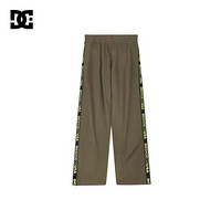 DCSHOES SIDETAPE PANT 19冬新款字母条带男士休闲运动裤 5428J923 绿夹色-CRB0 S