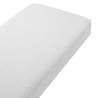 MUJI 無印良品 棉天竺 全棉床垫罩 混浅灰色 180