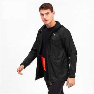 PUMA彪马官方 新款男子跑步健身训练连帽外套 JACKET 518855 黑色 01 L