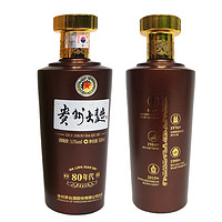 MOUTAI 茅台 贵州大曲酒 大曲80年代 酱香型白酒 53度 500ml*6瓶 整箱装