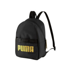PUMA 官方 新款女子金属色印花双肩包 CORE BASE 076944 黑色-01 OSFA/均码