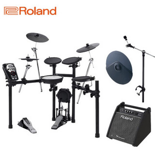 罗兰（Roland）电子鼓TD11K+专业演奏电子鼓电鼓便携儿童练习演出爵士鼓通用电架子鼓+罗兰电鼓音箱套装