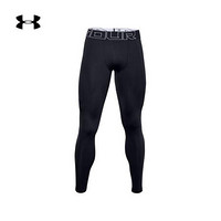 安德玛官方UA ColdGear Grid男子运动紧身裤Under Armour1357367 黑色001 XL