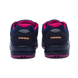 LOWA 德国 童鞋 徒步鞋防水登山鞋MADDOX GTX LO JUNIOR低帮 L340121 藏青色/紫红色 32