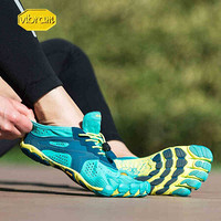 Vibram公路跑步五指鞋女 夏季户外健身运动鞋透气耐磨跑步鞋V-RUN 20W7003/蓝色 新款 37