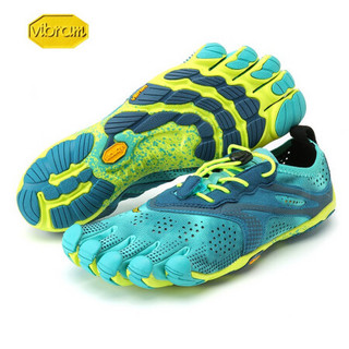 Vibram公路跑步五指鞋女 夏季户外健身运动鞋透气耐磨跑步鞋V-RUN 20W7003/蓝色 新款 37