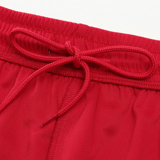 鸿星尔克官方旗舰2020夏季上新篮球裤舒适休闲透气篮球比赛专用裤男子短裤 炙热红 4XL