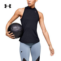 安德玛官方UA RUSH Vent女子运动背心Under Armour1351588 黑色001 S