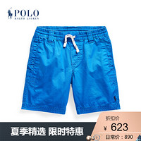 Ralph Lauren/拉夫劳伦男童 2020年夏季斜纹束带短裤33830 520-蓝色 6